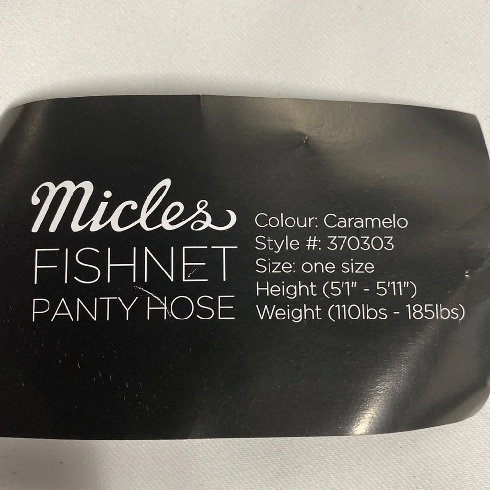 MICLES GLITTER FISHNET PANTYHOSE FOR WOMEN - Picture 3 of 4